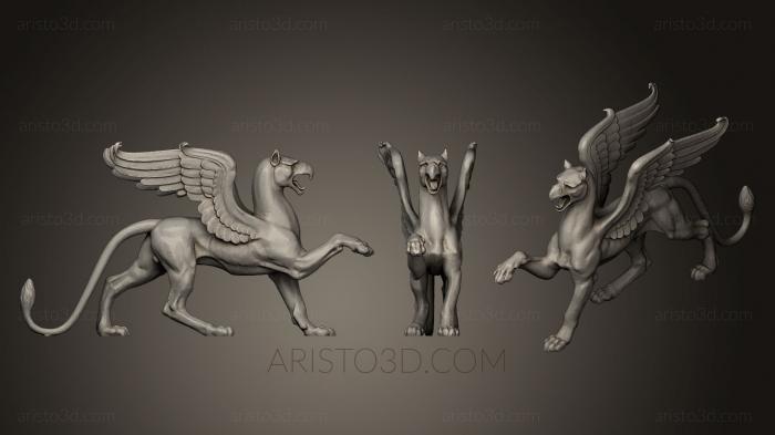 Animal figurines (STKJ_0559) 3D model for CNC machine
